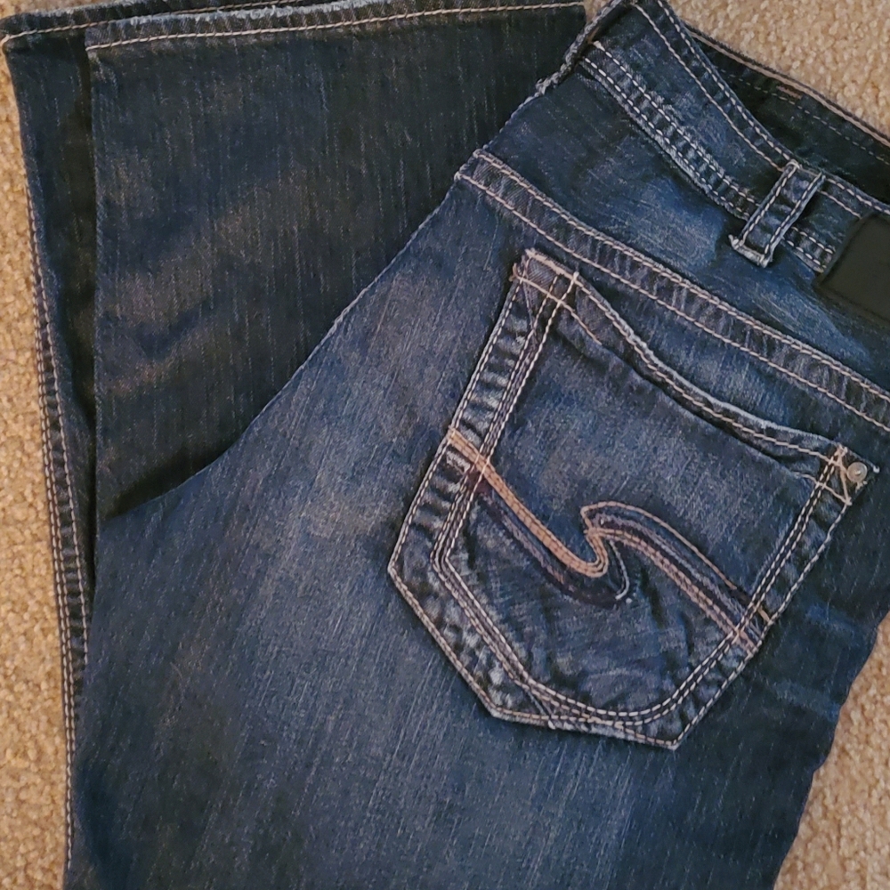 Mens Silver Gordie jeans
